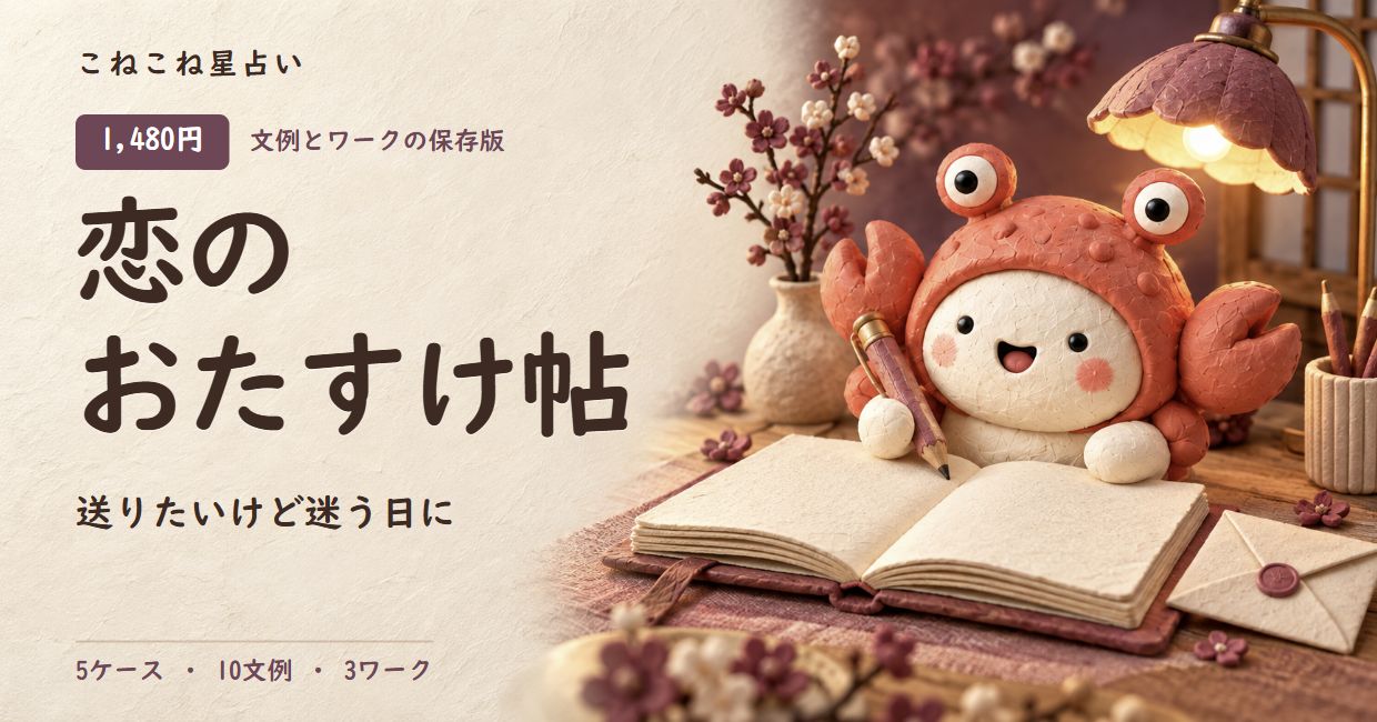 恋のおたすけ帖の表紙